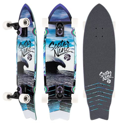 Sector 9 Wavepark Shadow Longboard komplett
