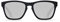 TAKE A SHOT Holz-Sonnenbrille Herren Polarisiert Silber Verspiegelt Klein Schwarz Eckig UV-400 Sportliche Herren Sonnenbrille Holz Rechteckig NIGHTINGALE 2.0