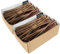 SENENQU Lot de 100 Vis Bois 6x160, M6 Vis à Bois en Acier Zingué - Vis Universelle Tête Fraisée Pozidriv Vis à Panneaux Aggloméré - Vis à Bois Longue (Jaune)