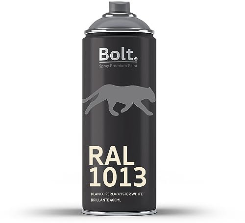 Bolt Spray Premium Paint - SPRAY BOLT PREMIUM ACRILICO BRILLANTE RAL 400 ML - RAL 1013 Blanco perla