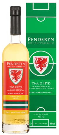 PENDERYN - Yma o Hyd - Single Malt Whisky - 43% Alcool - Origine : Pays de Galle - Bouteille 70 cl