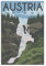 Vintage Austria Falls Reiseposter Leinwand Kunst Poster Geschenk Wanddekoration Malerei Poster Dekorative Poster