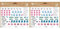 AVERY Zweckform Dekosticker 136 Aufkleber Wochentage und Monate (Sticker auf A5 Bogen, für Bullet Journal, Tagebuch, Familienkalender, Tagesplaner, Geschenke, mit Silbereffekt) 54542, Packung mit 2