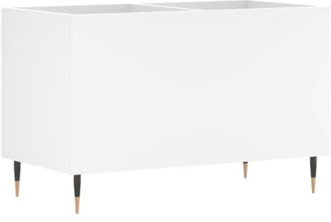 vidaXL Plattenschrank Weiß 74,5x38x48 cm Holzwerkstoff