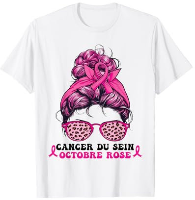 Cancer du Sein Octobre Rose T-Shirt