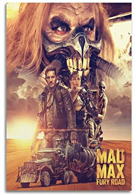 Mad Max Fury Road Movie Fan Art Leinwand Kunst Poster Und Wandkunst Bilddruck Moderne Familienzimmer Dekor 12x18inch(30x45cm)
