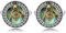 Freimaurerische Manschettenknöpfe für Männer aus Sterlingsilber Freimaurer Manschettenknöpfe aus Abalone Muschel Freimaurer Muttertag Schmuck für Männer