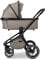 MOON RESEA+ mud, Black, Kombi-Kinderwagen Edition+, mit Wanne und Sportwagen Sitz, bis 22kg, Kollektion 2025