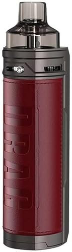 VOOPOO Drag X 80W Pod Kit - E Cigarettes Vape Kit, Marsala Design, 2mL Capacity, No Nicotine, Battery Not Included - Premium Classic Voopoo Vape for Enhanced Performance.
