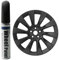 Treesiche Paint Alloy Wheel Touch Up for Tesla Model Y 20 Induction Wheel - Black Rim Scratch Repair and Curb Rash Paint Pen (Armor Black)