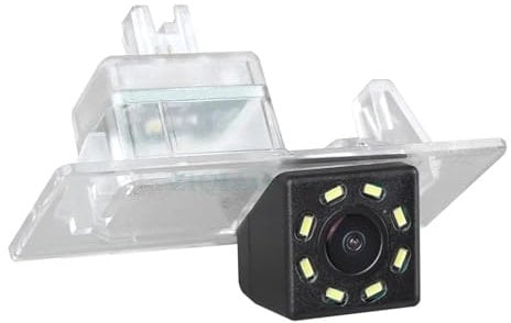 Car Rear View Camera For VW For Touareg For Sharan For Tiguan 2015-2022 For Polo Sedan 2014-2022 For Phideon For Golf For Sportsvan 2016-2022 HD Rear View Camera Reverse Camera(8 LED dynamic track)