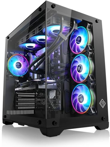 Gaming PC mit Windows 11 Home, AMD Ryzen 7 7800X3D 8X 4200 MHz, 2000 GB M.2 SSD, 32 GB DDR5-RAM, NVIDIA GeForce RTX 5070 Ti, ASUS Mainboard, USB 3.2, M11820H