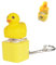 YELKOEYN Quacking Duck Fidget Toy - Rechargeable Ducky Fidget Keyring with Colorful Lights, Duck Keyboard That Quacks, Duckies Clicker Keychain for Adult Stress Anxiety Relief Office Home