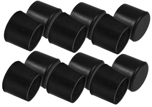 Veemoon 12stücke Trampolin-fußkappen rutschfeste Leg Caps Für Trampoline Elastische Und Geräuschlose Bodenschutzabdeckung Passend Für Gartenmöbel Und Fitnessgeräte