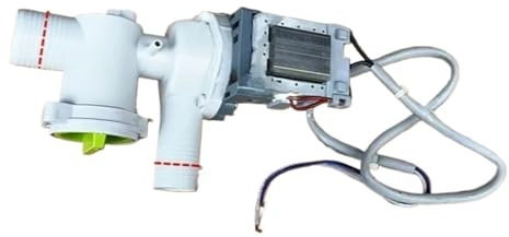 WVGFAUXA Gruppo di Scarico, Compatibile con Samsung, Lavatrice B40-5A 220V 60HZ Pompa di Scarico Motore Parti Lavatrice