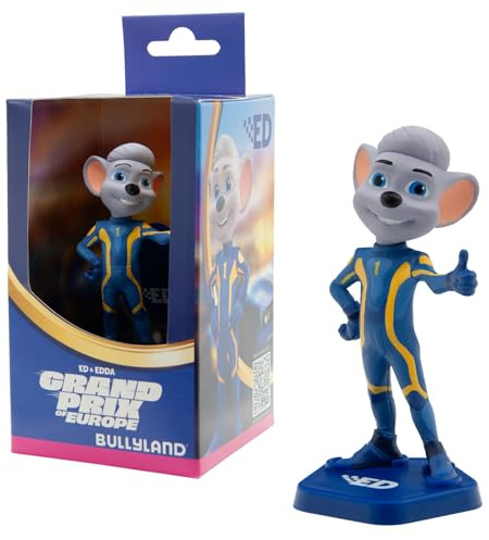 Bullyland Maus Ed 8 cm Sammelfigur Grand Prix of Europe | Spielzeug Figur, Dekoration, Geschenk für Kinder ab 3 Jahren, Für Sammler, detailgetreu, 20000