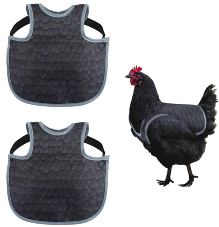 Paaruter Chicken Saddles for Hens, Chicken Apron Back Protector for Hens with Adjustable Strap, Chicken Hen Mating Saddle