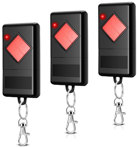 3PCS Garagentoröffner Fernbedienung, 40,685 MHz Funkfernbedienung Garagentor Kompatibel mit Dicket Handsender MAHS40-01,MAHS40-04 Fernbedienung, Garagentoröffner, 2 Kanal