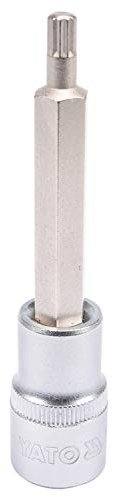 SOCKET BIT SPLINE 12 M6 L100MM