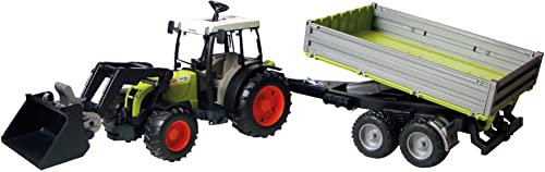 Bruder - Trattore Claas con rimorchio e pala Bruder - BRU-01998