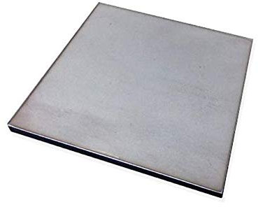 SOFIALXC Lámina De Acero Inoxidable 304,-100x100mmThickness: 5mm