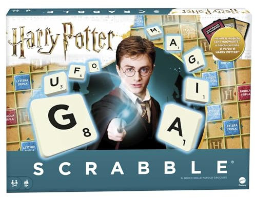 Mattel Games Scrabble Harry Potter, Version: Italienisch, GMY41