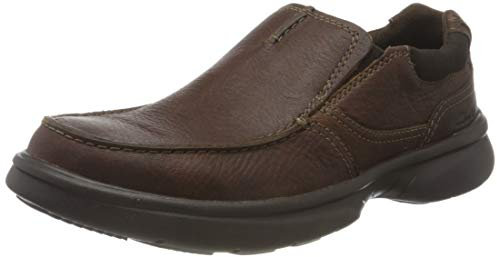 Clarks Bradley Free, Mocasín Hombre, Tan Tumbled Leather, 44.5 EU