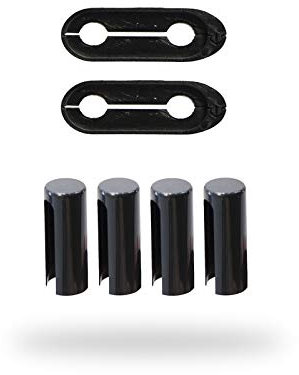 Kit copricerniera e copridado per porte blindate Marca Di.Bi., colore Nero
