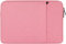 Chelory Housse de protection antichoc avec poche pour ordinateur portable de 17,3 à 17,5 HP, Dell, Lenovo, Asus, Acer, Notebook, Ultrabook, Chromebook - Rose
