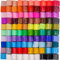 Tomorotec 100 Stück Polymer Clay Set, 82 Farben Ofenhärtende Modelliermasse, Starter Kit mit 5 Werkzeugen, Perfekt für DIY, Kunst, Schmuckdesign und Kinder, Einzeln Verpackt für Anfänger und Kreative