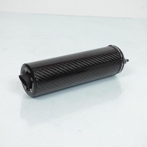 Silencieux cartouche de pot d'échappement Voca carbone RD30200 40mm pour moto 50