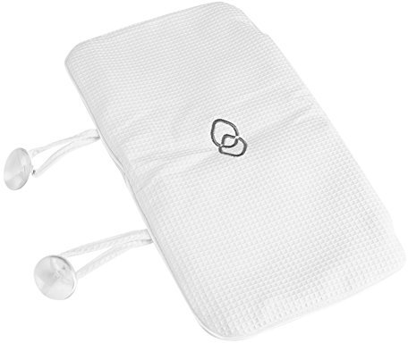 Akozon Oreillers de Bain de Base pour Baignoire, Coussin avec Ventouses Tête Baignoire Tête et Cou Soutien du Cou Baignoire Anti-dérapante Spa Oreiller Bain