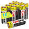 GutAlkaLi 23A MN21 Alcalino Batería 12V sin Mercurio, 10 piezas en Pack Multi-Economía (A23/V23GA / LRV08/8LR932) diseñada para mandos a distancia, campanas inalámbricas y sistemas de seguridad