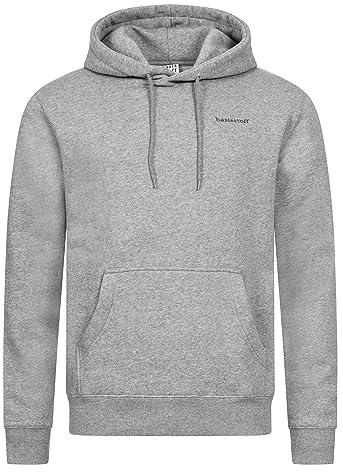 Basisstoff Kapuzenfreund Herren Pullover Grau Gr. XXL