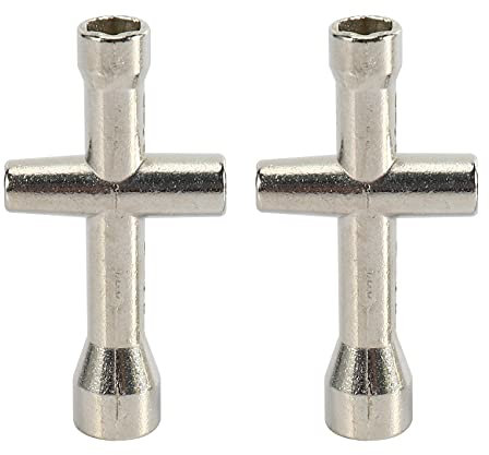 NIEI Spielzeug ZubehöR 4/5 / 5,5 / 7Mm, Kreuz SchlüSsel HüLse für Schrauben SchlüSsel RC 80132 für Modell RC Modell Auto Rad Werkzeug