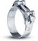 BK-PowerTCS (80-85 mm GBS en Acier Inoxydable W4 V2A Colliers de Serrage à boulons de Serrage Colliers de Serrage à mâchoires de Serrage (Collier d'échappement Collier de Serrage Universel pour Tuyau