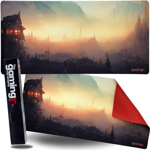 The Gaming Mat Company Single Player MTG Playmat & Mouse Pad – 72 cm x 36 cm Hidden City Gaming Mouse Pad compatible with Magic: The Gathering playmats, MTG cards, TCG gaming mat