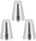 KALIONE Lot de 3 douilles de décoration de gâteaux 6B - Outils de pâtisserie pour crème au beurre, glaçage, gâteau d'anniversaire, cupcake, 554151_6_IC2zkR3UT