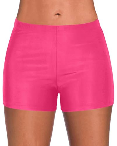 Short de Bain Femme Bas de Maillot de Bain Shorty Sport Shorts de Plage Size S - XXL