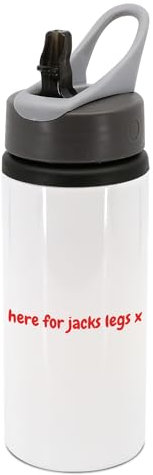 New Spirit Original Here for jacks legs, jack grealish, football, footy, football player, funny, fun, water bottle with handle, drinks cup, drinks bottle, fun, funny