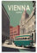 Jdjdu Vintage Reiseposter Wien Österreich Geschenk Wanddekoration Gemälde Poster Leinwand Kunst Poster