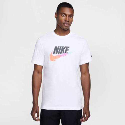 Nike Sportswear T-Shirt (Herren), White, HJ0568-100, L
