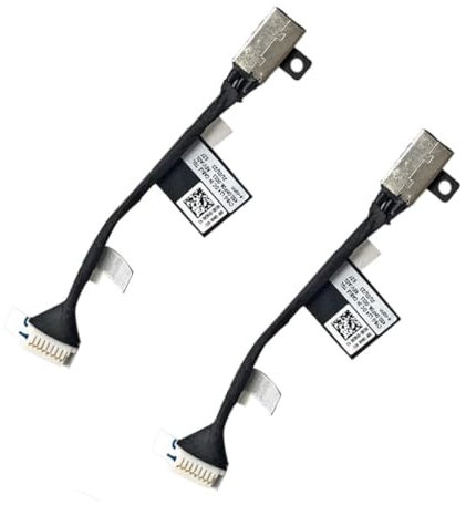 PHONSUN Replacement DC Power Jack Plug in Port Charging Cable for Dell Laptop Notebook Latitude 3520 3530 3420 3430 P108F P144G P144G001 CN-0HJW4D 0HJW4D HJW4D 450.0NF0B.0011 CYBG L14 DCIN Cable (2)