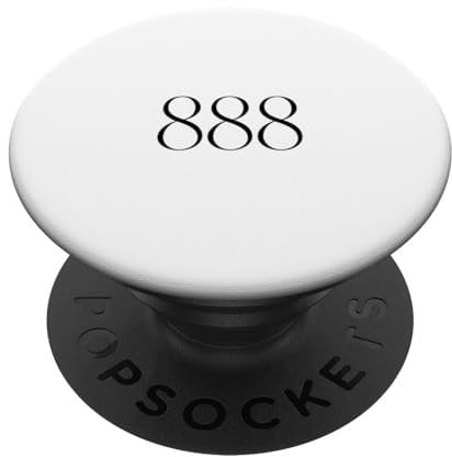 888 Angel Abundance Nummer 888 Spirit Guides Wealth PopSockets Klebender PopGrip