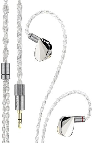 Moondrop Illustrious Flagship 11mm Dynamic Driver in-Ear Monitor Headphone with 3.5+4.4 Replaceable Plug