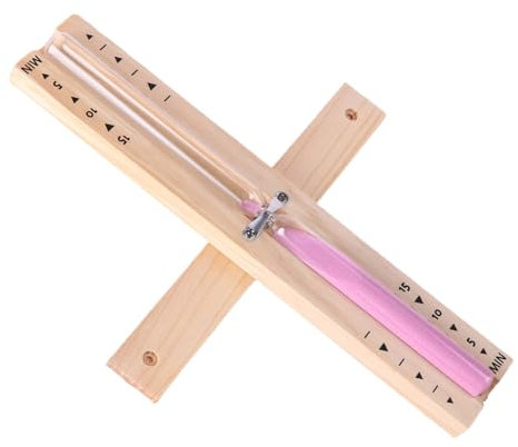 Temporizador de para sauna con reloj de , monitor montado en la pared, vidrio de madera de vidrio brillante resistente al calor para saun-a, Saunna Hourglaass San-d Timeer apoyo relajación