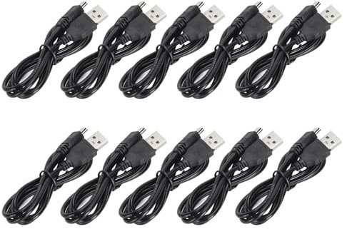 Keenso 3.3ft Controller Ladekabel Extra Lang Länge Drahtlose Steuereinheit Chable Kabel für Mobiltelefone 10pcs Schwarz
