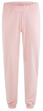 SOCCX Damen Jogpants aus Flauschstrick Pearl Rose Mel., S