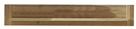 trendteam smart living - Canyon - Wohnwand - Braun - Wandboard mit 1 Konstruktionboden - (BxHxT) 167 x 23 x 20 cm - Wandregal Bücherleiste
