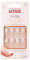 KISS Salon Acrylic French Nude Collection, Sensibility, Long Length Nude Fake Nails, Includes 28 False Nails, Nail Glue, Nail File, and Manicure Stick